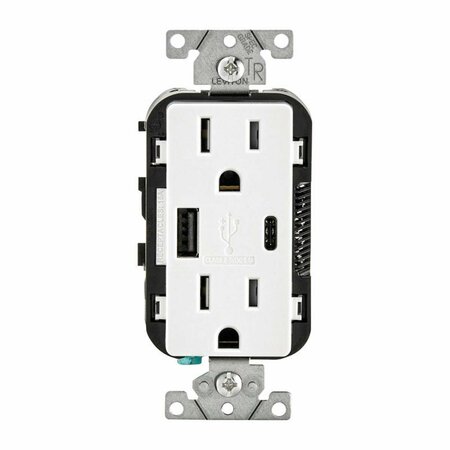 LEVITON Leviton  125V Receptacle & USB Charger LE5350